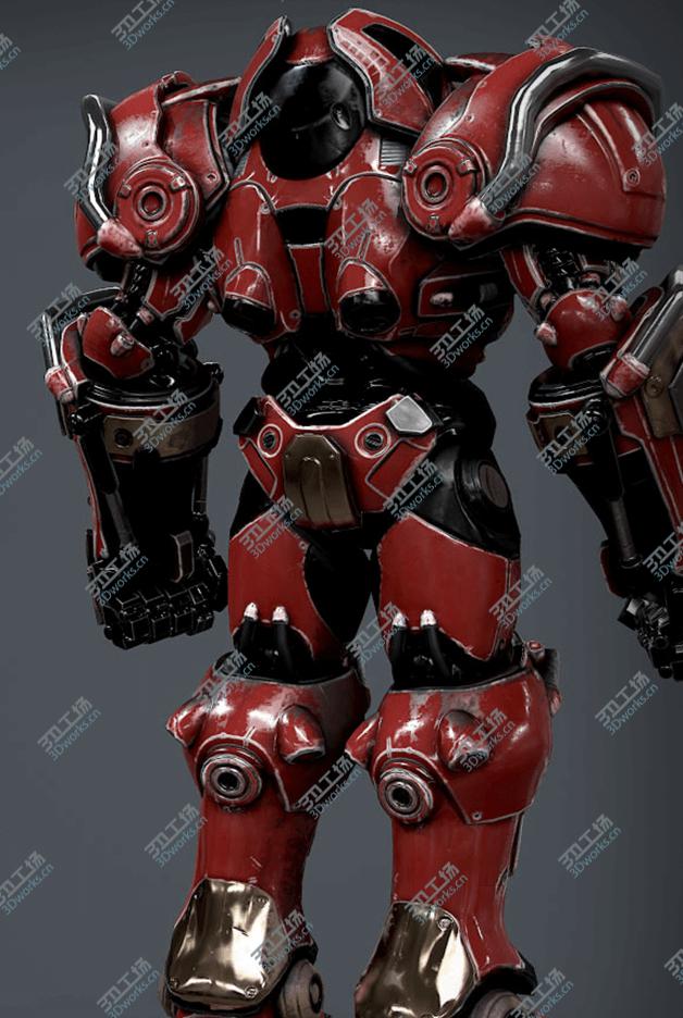 images/goods_img/202105074/Sci Fi Power Suit - Starter Pack 3D model/5.jpg